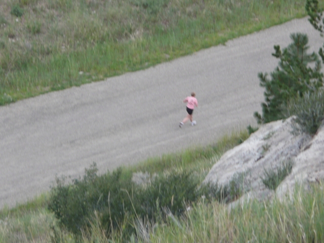 Blurry Racer Near Beginning